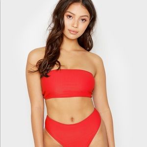 NWOT Frankie’s Bikinis Set